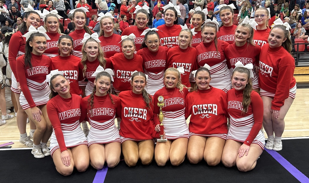WHS Senior High and Junior High Cheer Squads competed at Brookland High School on Saturday — and both teams brought home 2nd place in their divisions!  🙌🙌 Each squad cheered with pride, representing Westside with spirit, energy, and heart.   Way to go, Warriors! ❤️🤍🎉