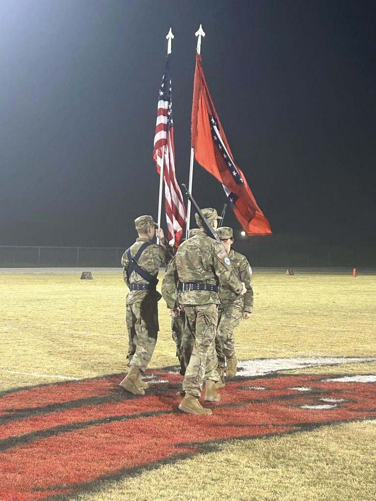 A big shoutout to our Westside Warrior Color Guard for an excellent presentation on Friday night! Each cadet represented Westside with honor and Warrior pride. ❤️🤍  Commander: Matthew Sellers State Flag: Jadyn Bright Lead Rifle: Liam Lesley Trail Rifle: Lilly Harbin  Great job, Warriors — we’re proud of you!❤️🤍