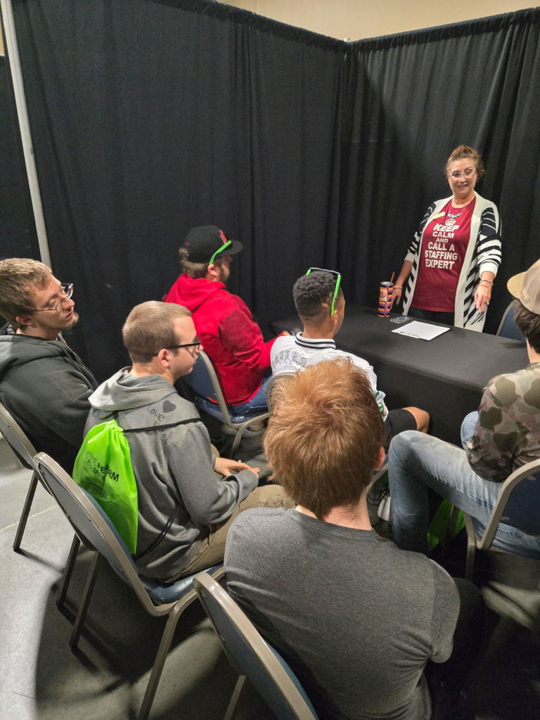 A group of our WHS students and their parents attended the 4th Annual Transition Job Fair hosted by Project CARE. The goal of this event is to connect students and families with potential employers and community agencies to help them prepare for meaningful post-graduation opportunities.  Students had the chance to:  *Participate in mock interviews with local businesses *Learn tips for building a strong résumé *Visit with a wide variety of vendors *Explore future career pathways  Such a great experience for our students as they begin planning their next steps!  ❤️🤍