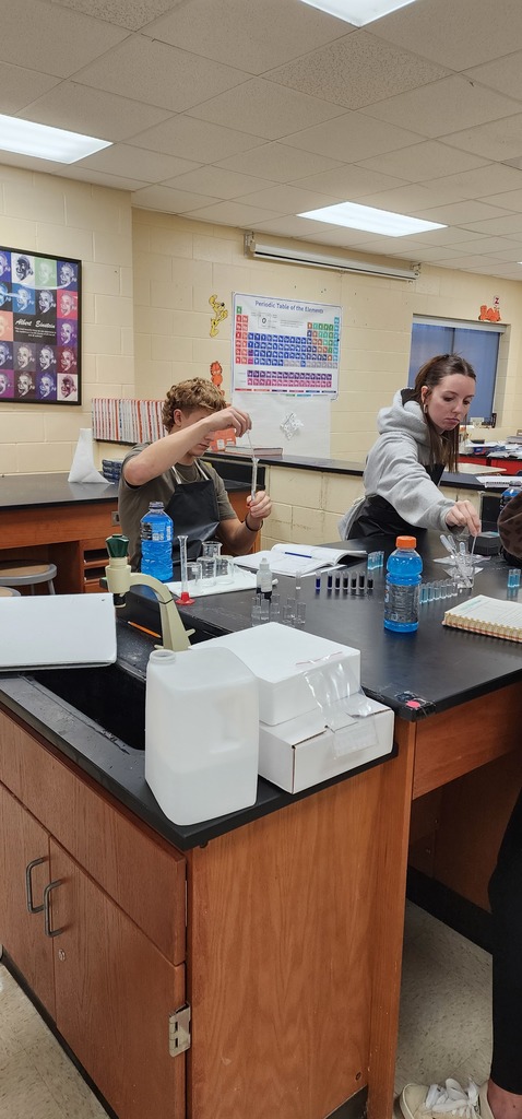 WHS AP Chemistry students put their spectrophotometry skills to the test today! They measured how much light is absorbed by the blue dye in sports drinks and compared Blue Powerade vs. Blue Gatorade. Science + real-world curiosity = a great lab day!