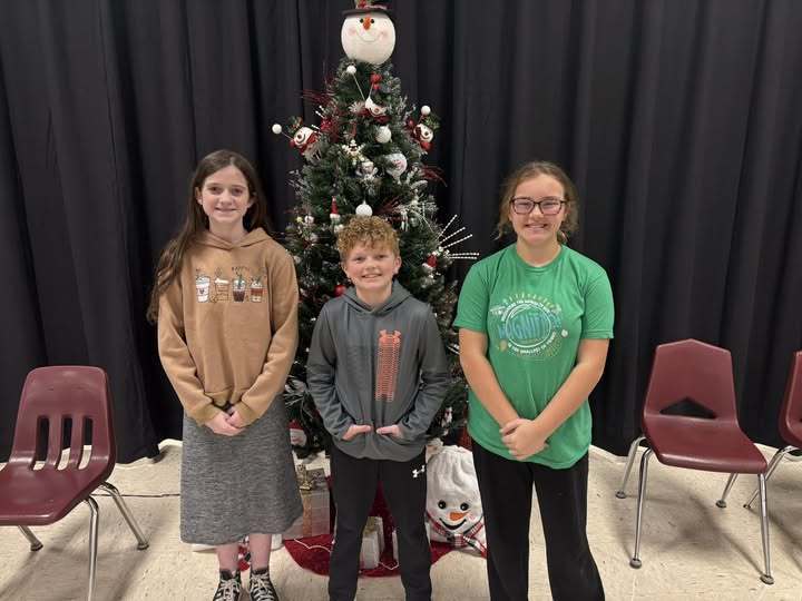 Congratulations to Westside Middle School’s spelling bee winners!!! 3rd Place-Claire Hancock 2nd Place-Lane Dillinger 1st Place-Gentry Moody