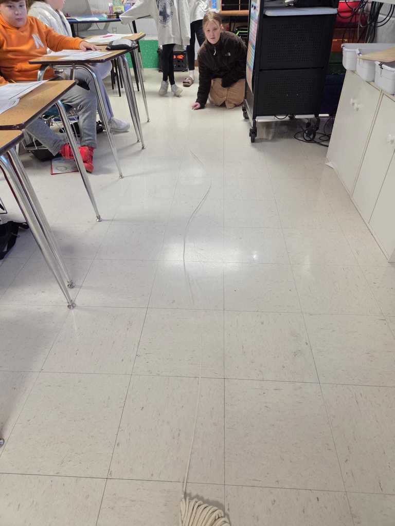 Mrs. Wilson’s fourth graders explored area and perimeter during their math center rotations. These photos capture their focus, teamwork, and excitement for learning!  ❤️🤍