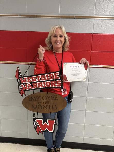 Congratulations to our WES Employees of the Month! Classified: Linda Hill Certified: Tammy Romines