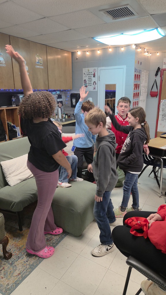 Fourth grade has officially launched a Student Leadership Team! Members include Vaida, McKenzie, Brison, Lucy, Carter, and Kenton.  The team held their first meeting today and is already planning ways to serve their school community. Their goals include greeting elementary students in the mornings, assisting teachers with hallway noise levels, welcoming and guiding new students, and helping with Morning Meeting.  They are off to a great start, and we are proud of their leadership and willingness to help others!
