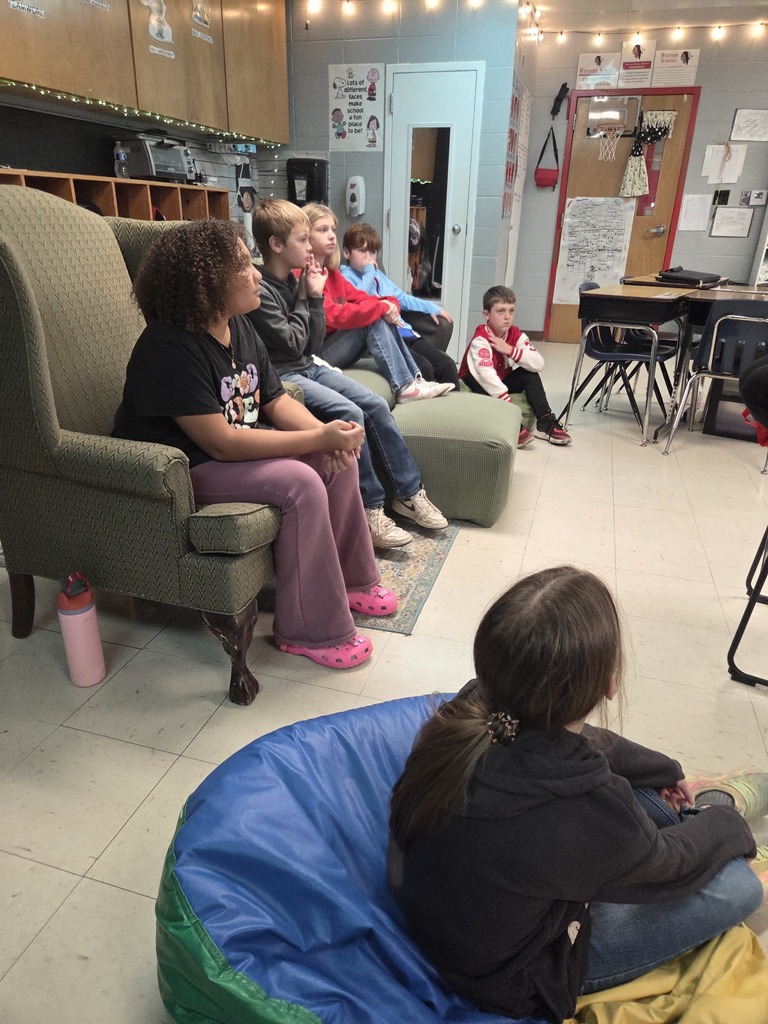 Fourth grade has officially launched a Student Leadership Team! Members include Vaida, McKenzie, Brison, Lucy, Carter, and Kenton.  The team held their first meeting today and is already planning ways to serve their school community. Their goals include greeting elementary students in the mornings, assisting teachers with hallway noise levels, welcoming and guiding new students, and helping with Morning Meeting.  They are off to a great start, and we are proud of their leadership and willingness to help others!