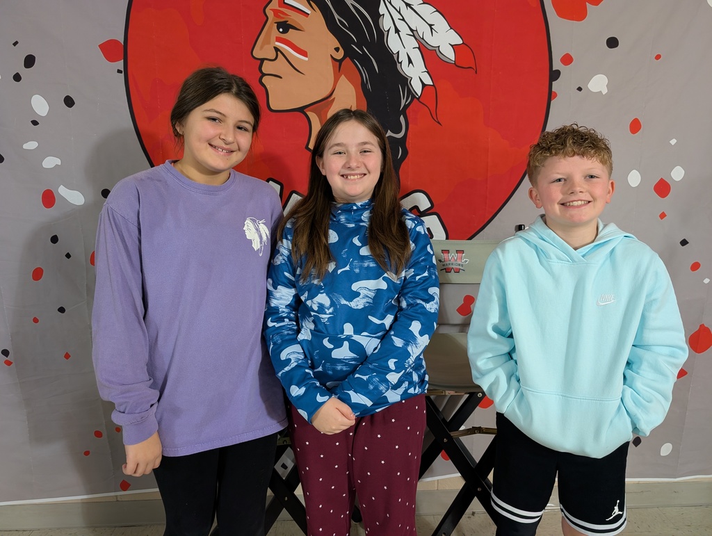 Congratulations to our 5th and 6th grade GT students whose stories were selected for the Williams Baptist University Writing Competition!  Fifth graders Liddy Hazelwood, Paisley May and Lane Dillinger, along with sixth graders Elliott Ford and Easton Dement, had their stories chosen to be included in the script for the WBU Spring Drama Performance.  We are so proud of these students and their outstanding writing achievements!