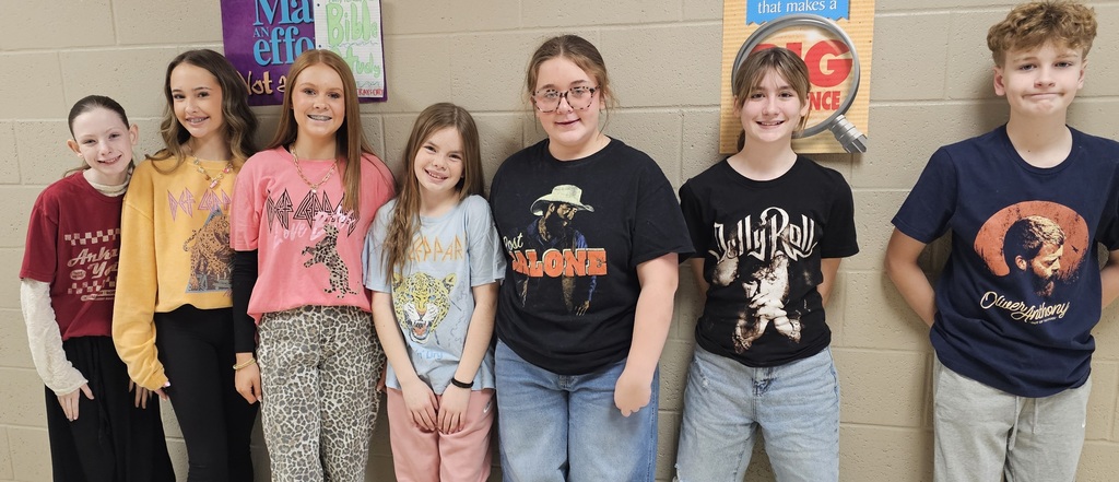 Warriors rocked concert tee day today!! Our Warriors showed off their best concert tees and brought the music vibes to Spirit Week! Thanks for helping make today so fun!❤️🤍