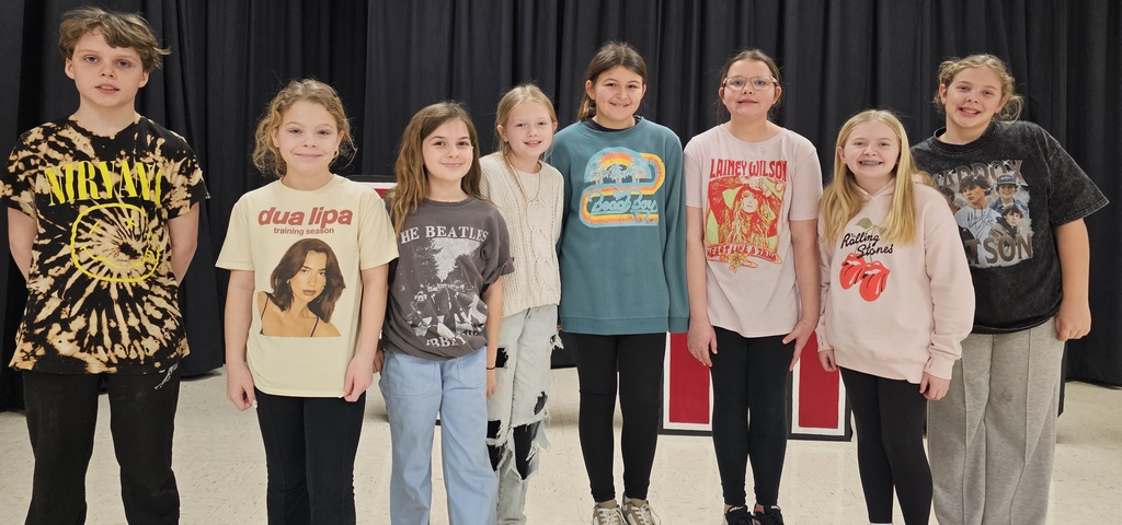 Warriors rocked concert tee day today!! Our Warriors showed off their best concert tees and brought the music vibes to Spirit Week! Thanks for helping make today so fun!❤️🤍