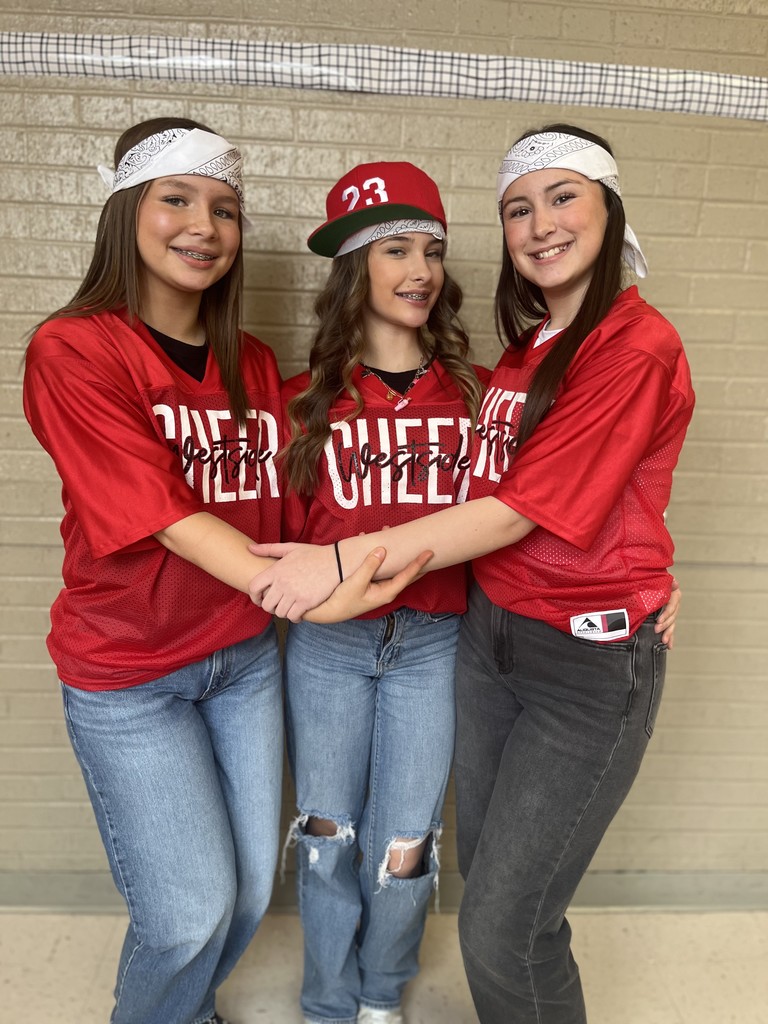 A few Warriors who rocked Decade Day during Basketball Homecoming Spirit Week....❤️🤍