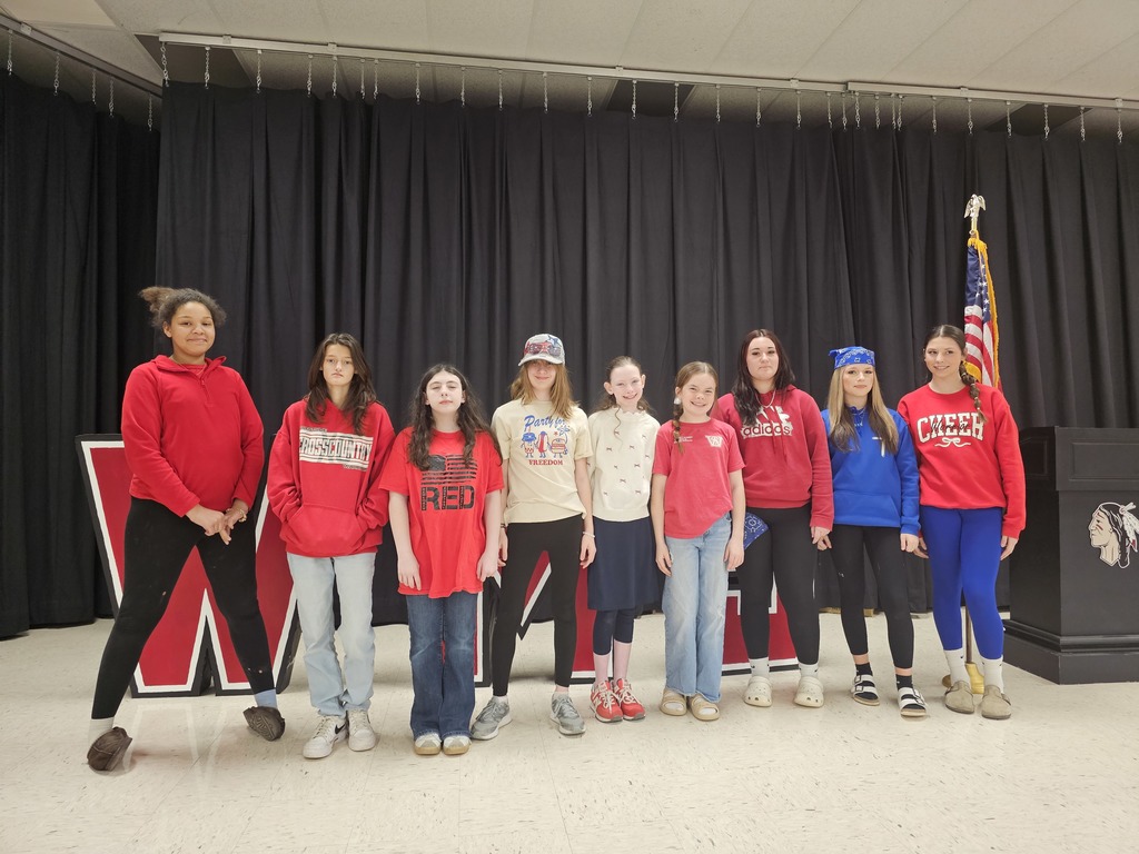 Our Warriors showed their patriotic spirit and brought the energy for Spirit Week today! ❤️🤍💙