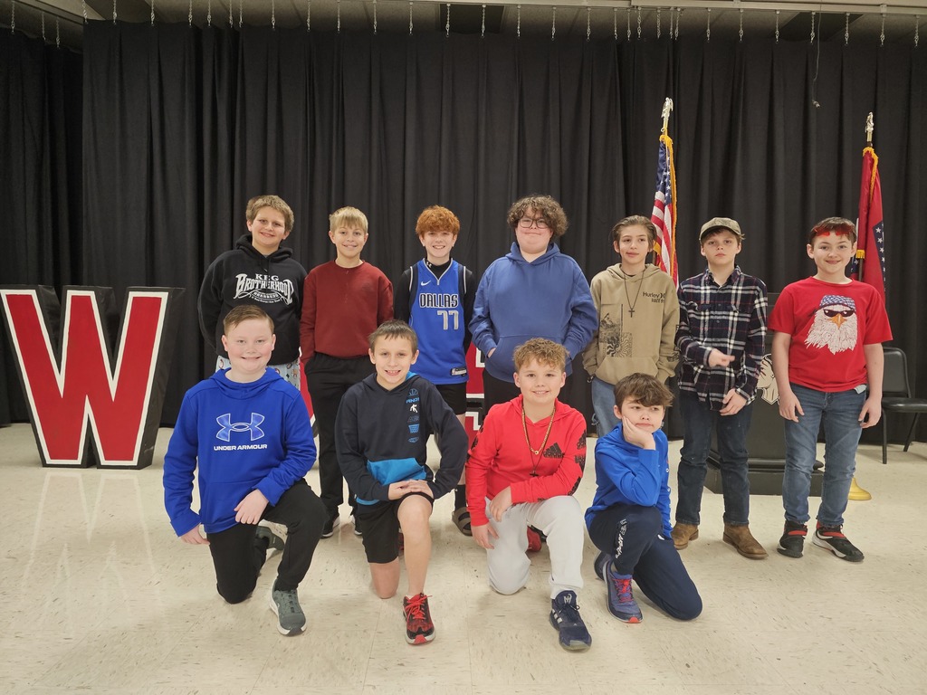 Our Warriors showed their patriotic spirit and brought the energy for Spirit Week today! ❤️🤍💙