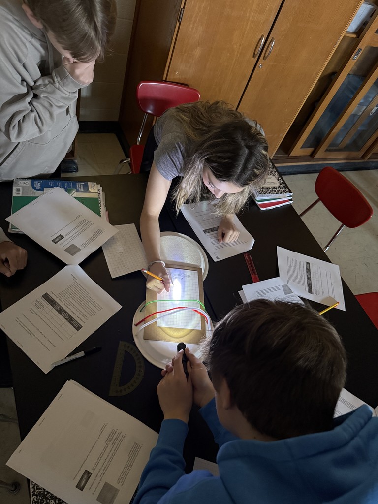 Mrs. Jarman’s 8th Grade Science students have been busy learning about how the sun’s angle changes throughout the year!   Using flashlights to model sunlight, students observed how the angle of light affects how much energy reaches an area. They measured, calculated, and saw firsthand why sunlight is more intense in some seasons than others.  It’s been a great example of hands-on learning in action at WHS! ❤️🤍