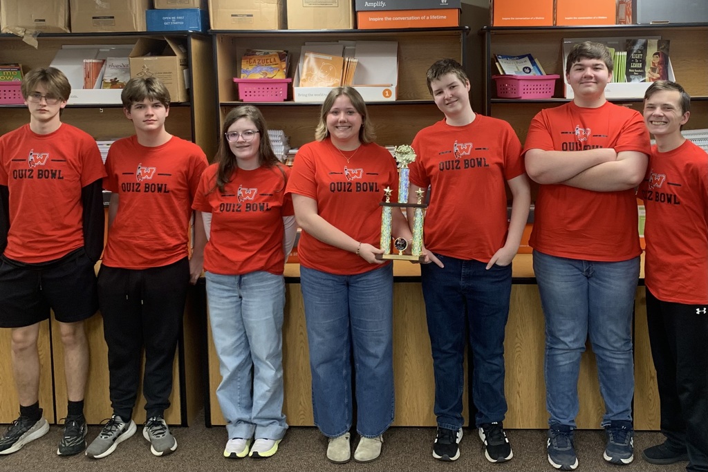 Westside Sr High Quiz Bowl continues a strong season, placing 3rd at the NEA Co-Op Invitational on Friday, and finishing 4th out of twenty teams at the Wynne Invitational on Saturday. 🙌🙌💪 The team will compete in Trumann at the 4A Regional Tournament this Saturday, with a trip to State on the line. ❤️🤍