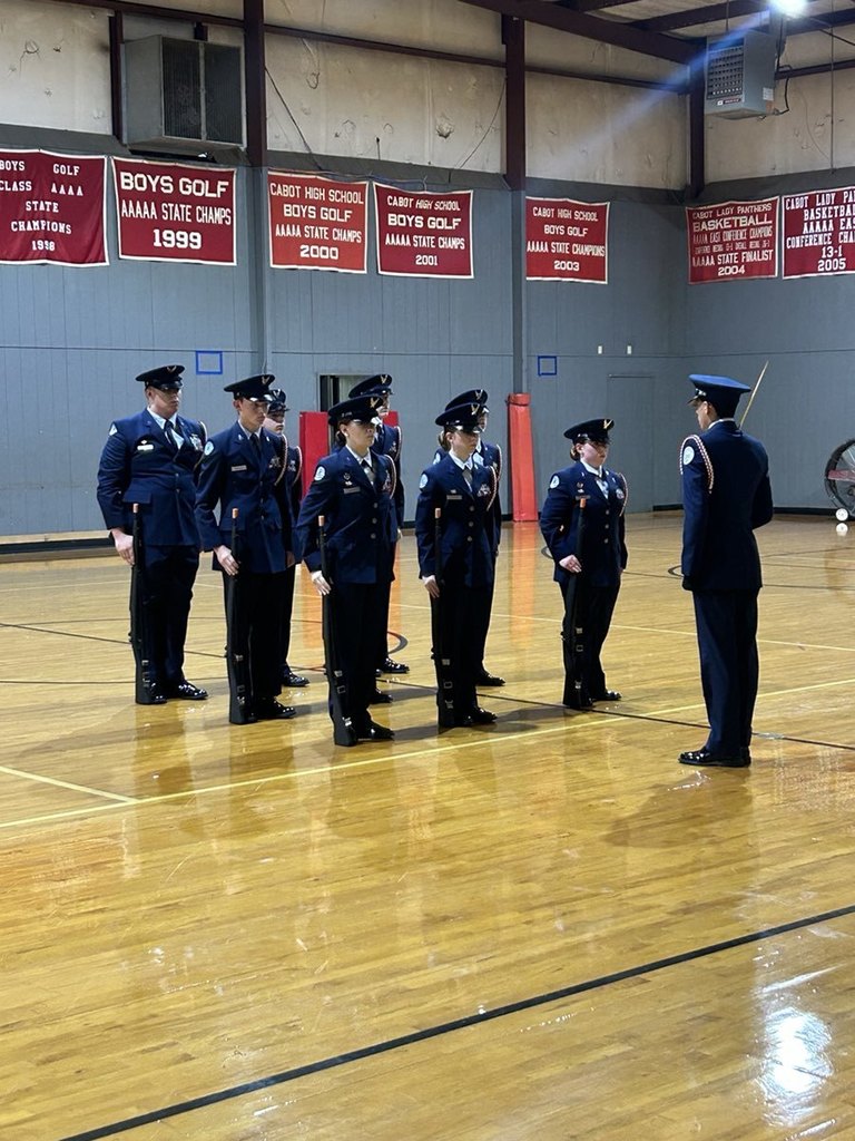 Congratulations to WHS AFJROTC!  On Saturday, they brought home 1st place in Armed Regulation, 1st and 2nd place in Master Color Guard, and 3rd place in Unarmed Regulation. Brayden Bennett also earned 1st place in Individual Drill Down.  The team finished the day with 2nd place overall. Great work, Warriors! ❤️🤍
