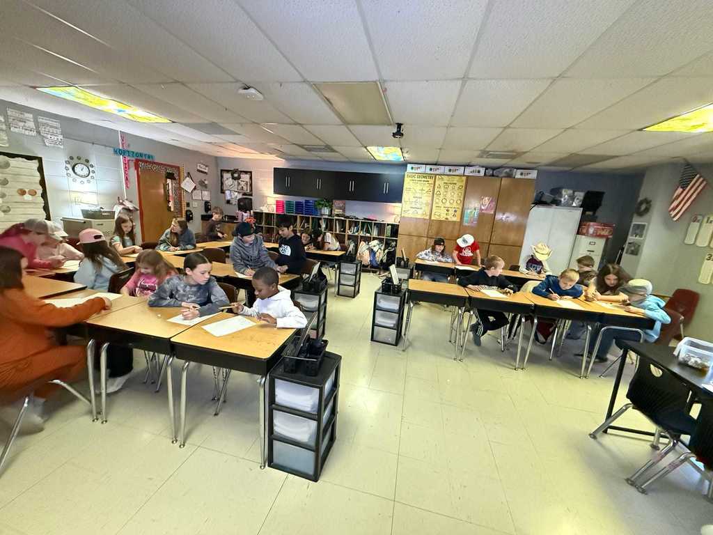 Team work makes the dream work!  🥰❤️🤍 Today,  4th grade students in Ms. Cline's classes got to work in teams using dice to multiply whole numbers by mixed numbers.  They leanred so much from each other and built confidence in skills.  