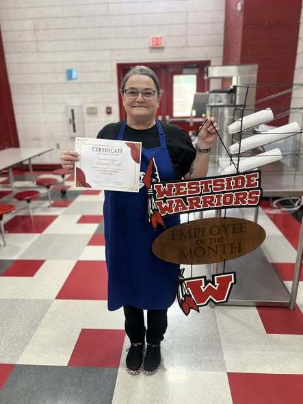 Congratulations to our WES March Employees of the Month!  Classified: Sarah Pirtle Certified: Carol Little