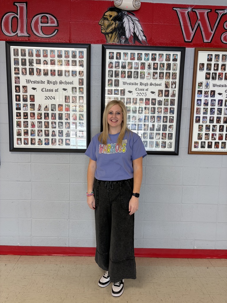 Happy Assistant Principals Week! ❤️🤍  We are proud to recognize and celebrate two amazing leaders who make a difference every single day—Breigh Earnhart at Westside Elementary and Jessica Perkins at Westside High School.  Thank you both for your dedication, leadership, and the countless ways you support our students, staff, and families. Your hard work does not go unnoticed, and Westside is better because of you!  🥰