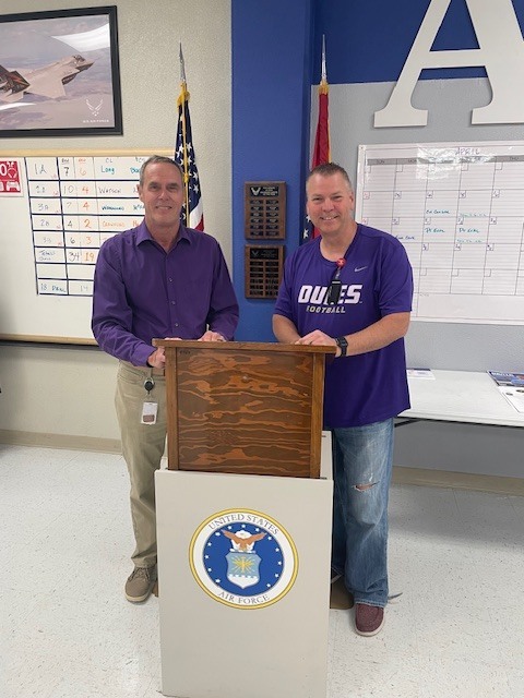 💜 Purple Up! Day 💜  Today, Westside showed up in a BIG way to support and honor our military-connected students!  Purple Up! Day is a special opportunity to recognize the strength, resilience, and sacrifices of military children. We are proud to stand behind our students and families who serve our country.  Check out these photos of our students and staff showing their purple pride! 💜