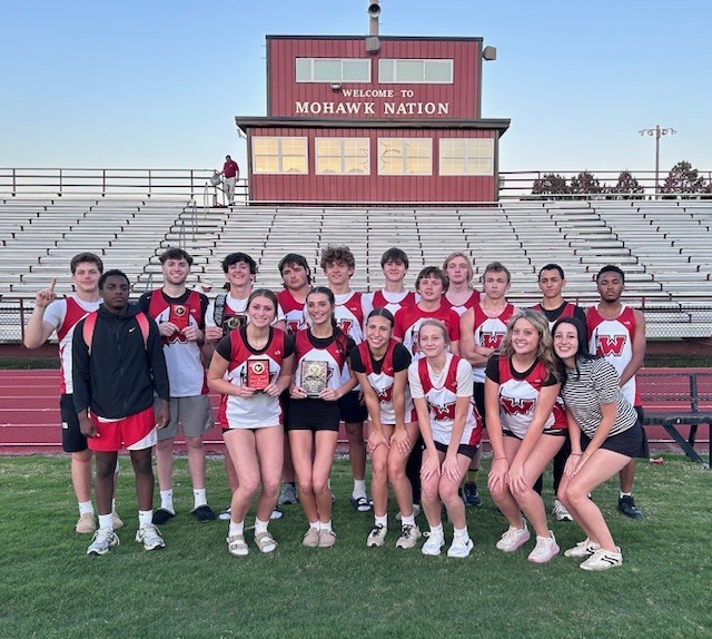WHS Senior Track Teams Dominate at Hunter Midkiff Invitational 💪❤️🤍 The WHS Senior Track Teams had an outstanding performance at the Hunter Midkiff Invitational on April 9th in Piggott! The Senior Girls Team claimed the overall win, edging out the competition by just one point in a thrilling finish! High Point Honors were earned by: Kyler Sharp Kirby Conrad