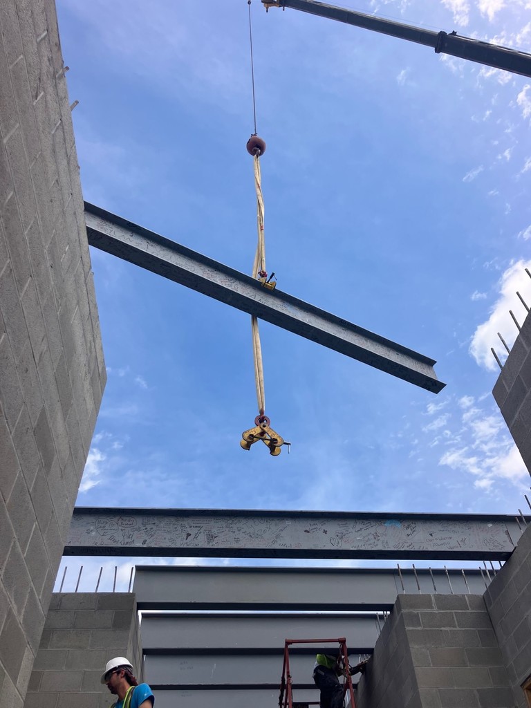 😍 Look what’s in place! 😍  Those beams our students, staff, and community signed are now officially part of the new high school wing!  It’s pretty special to see those names and messages become a permanent part of the building.  ❤️🤍Those beams really represent everyone who makes Westside such a great place.  🥰