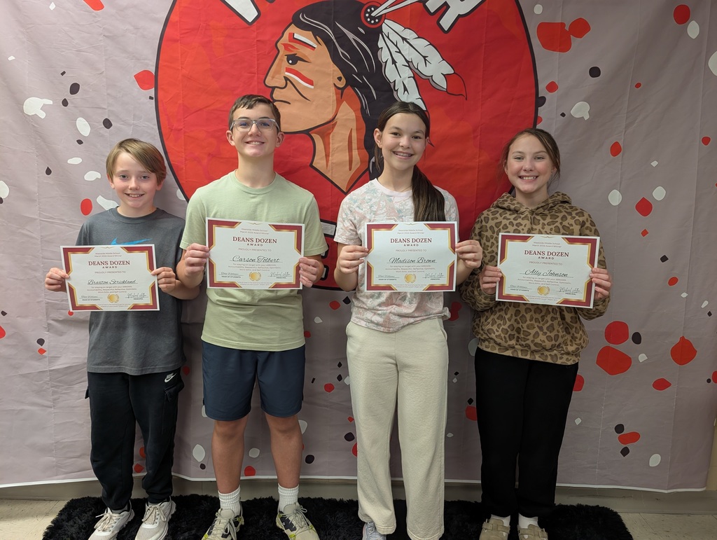 Dean’s Dozen   Westside Middle School is proud to celebrate 12 outstanding students who exemplify what it means to be a Warrior by leading with Accountability, Respect, Reflection, Optimism, Work Ethic, and Self-Control.  Congratulations to these students on this well-deserved honor!  7th Grade: Ellie Brooks, Lauren Price, Eric Tilley, Griffin Evans 6th Grade: Braxton Strickland, Carson Tolbert, Madison Brown, Ally Johnson 5th Grade: Cecilla Salina, Jaylee Poe, Blakely Riney, Jett Tubbs  Keep up the great work, Warriors!  ❤️🤍