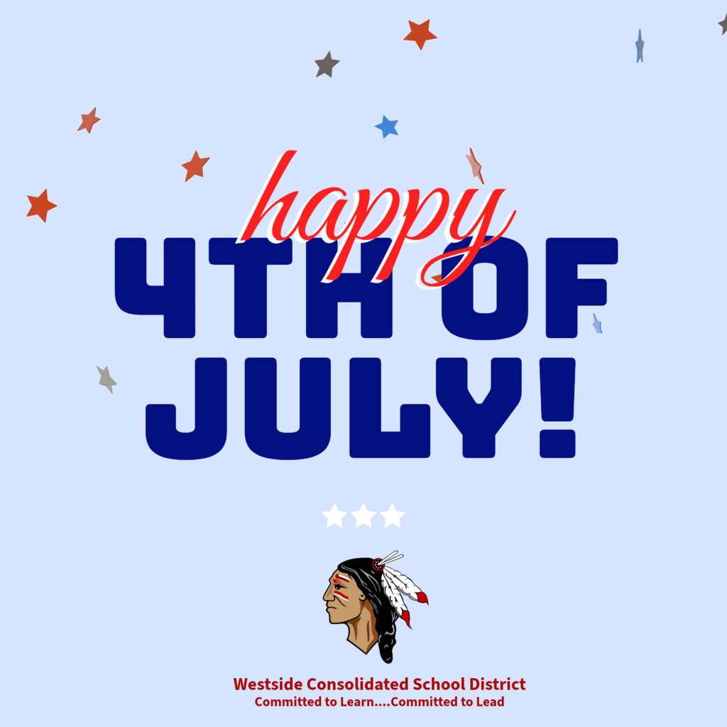 As we celebrate our nation's freedom, we wish all of our students, staff, families, and community members a safe and enjoyable Fourth of July.   ❤️🤍