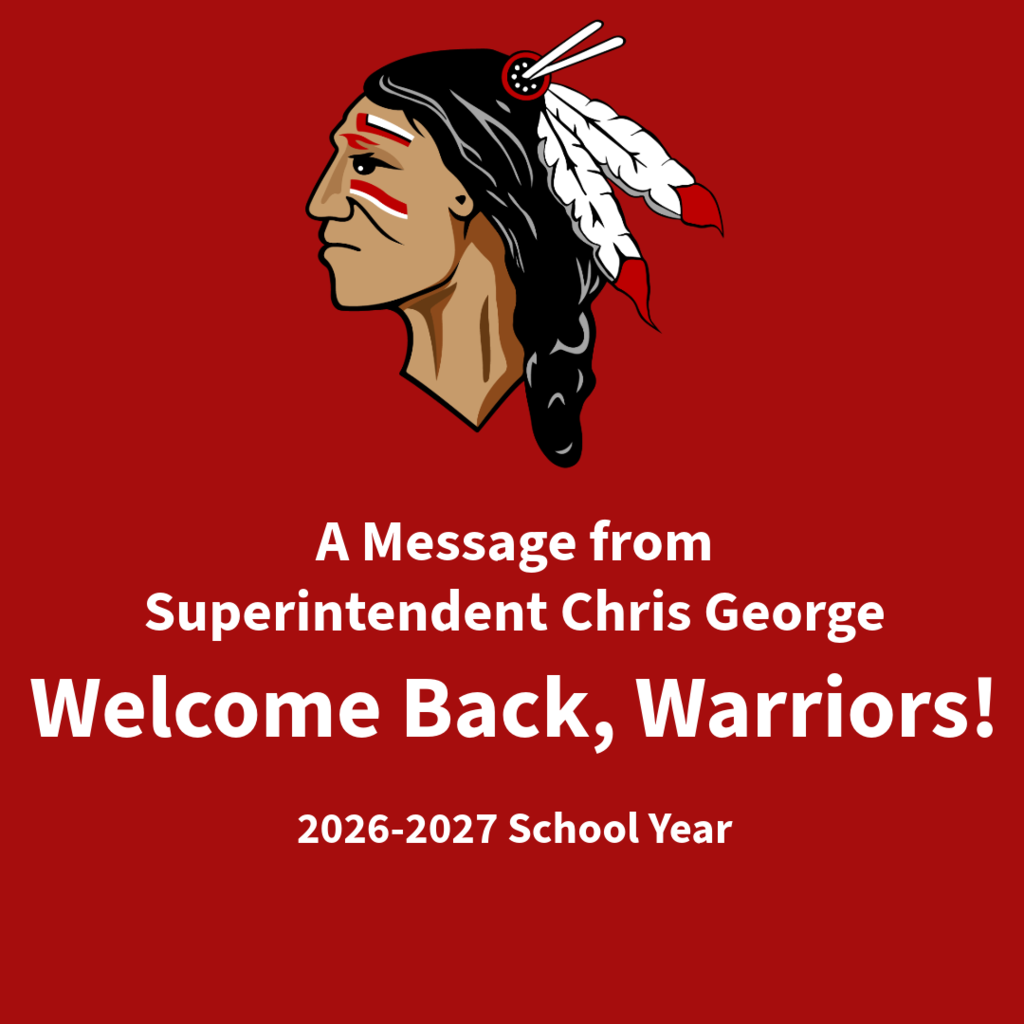Superintendent's Welcome Message for 2026-2027