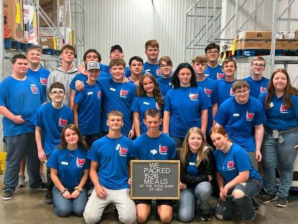 Monday marked THE first Food Bank pack of the 2026–2027 school year for the WHS ARJROTC! The cadets did a great job packing boxes that will be distributed to families throughout Northeast Arkansas. We’re proud of their hard work and look forward to another great year of service with the Food Bank of Northeast Arkansas! 🙌❤️🤍