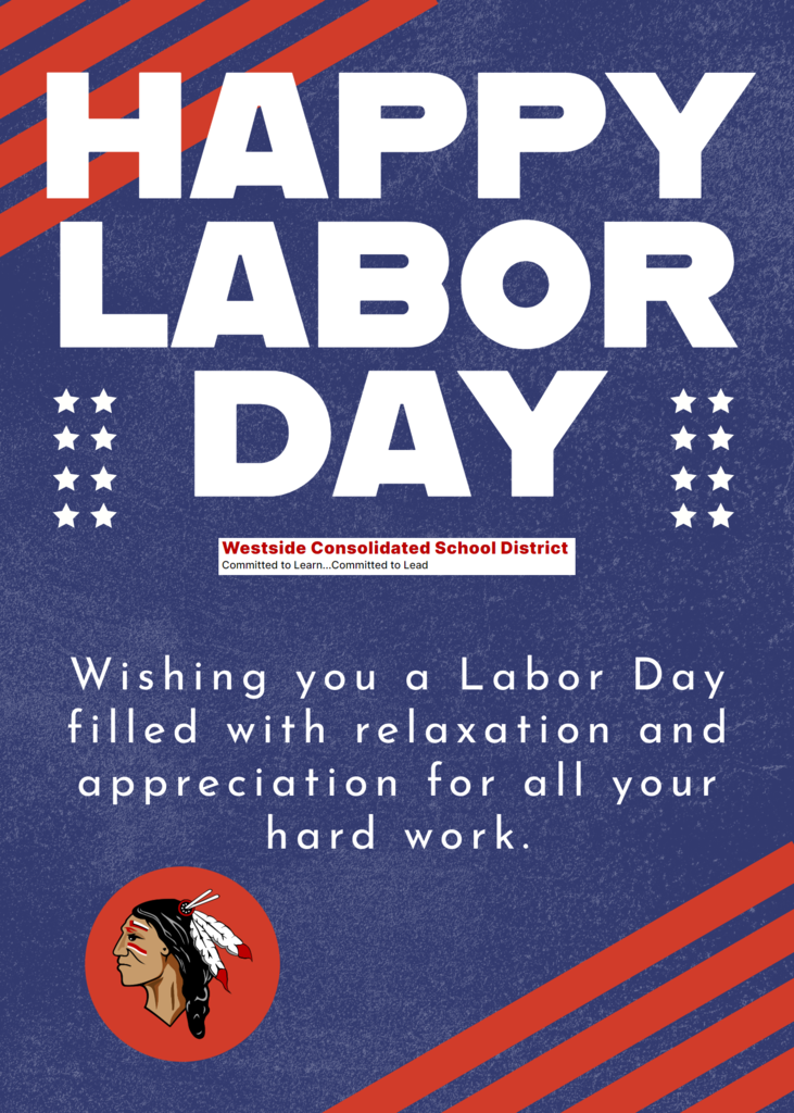 Wishing all of our Warrior families, staff, and community a safe and relaxing Labor Day! Enjoy the day, and we’ll see everyone back at school on Tuesday! ❤️🤍
