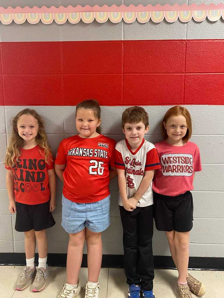 ❤️❤️❤️On game day, WE wear RED. ❤️❤️❤️  Join us tonight at Warrior Stadium as the Westside Warriors take on the Hoxie Mustangs!  Kickoff — 7:30 p.m.  Fill the stands. Get loud. Be Warrior proud. ❤️🤍