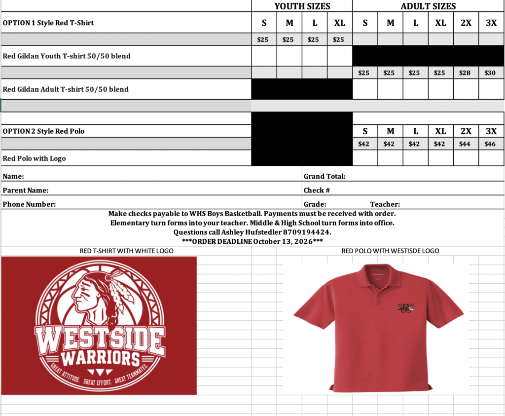 Order form