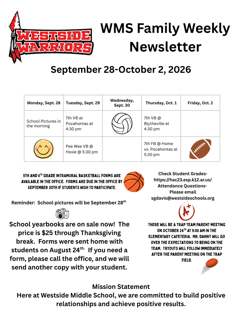 9-28 Family Newsletter