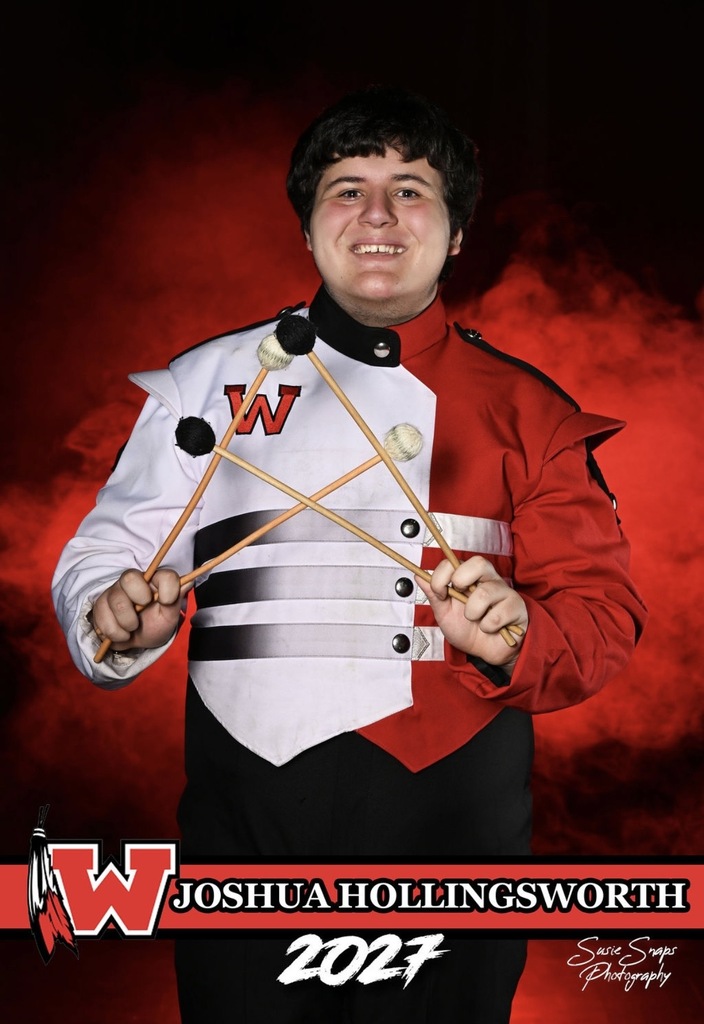 Senior Night for our WHS Band will be held Friday, October 16, at Warrior Stadium. Senior band members and their escorts should arrive by 6:05 PM. The ceremony will begin promptly at 6:20 PM with the introduction of our senior band members and their escorts. 🎶 Senior Band Members: Jody Kelly Dawn Barnes Elliott May Jace Jones Joshua Hollingsworth Noah Brownderville Kaitlyn Watkins Luc Hickey We look forward to recognizing and celebrating our senior band members! ❤️🤍