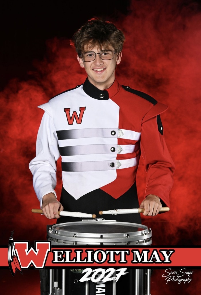 Senior Night for our WHS Band will be held Friday, October 16, at Warrior Stadium. Senior band members and their escorts should arrive by 6:05 PM. The ceremony will begin promptly at 6:20 PM with the introduction of our senior band members and their escorts. 🎶 Senior Band Members: Jody Kelly Dawn Barnes Elliott May Jace Jones Joshua Hollingsworth Noah Brownderville Kaitlyn Watkins Luc Hickey We look forward to recognizing and celebrating our senior band members! ❤️🤍