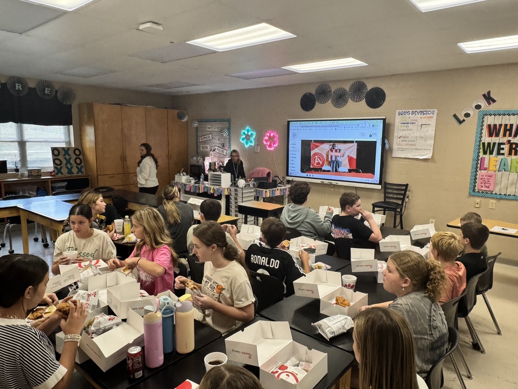 We are excited to share that Westside Middle School is the only middle school in our area nominated for the Chick-fil-A Leadership Academy! Through this opportunity, our Student Council will participate in lessons, games, and activities designed to develop leadership skills while emphasizing gratitude, integrity, and the importance of making a positive difference. A special thank you to Chick-fil-A Jonesboro owners Tyler and Taylor Mitchell, along with Senior Director Logan Sawyers, for providing these valuable resources and investing in our students! We appreciate your support in helping develop our future leaders!