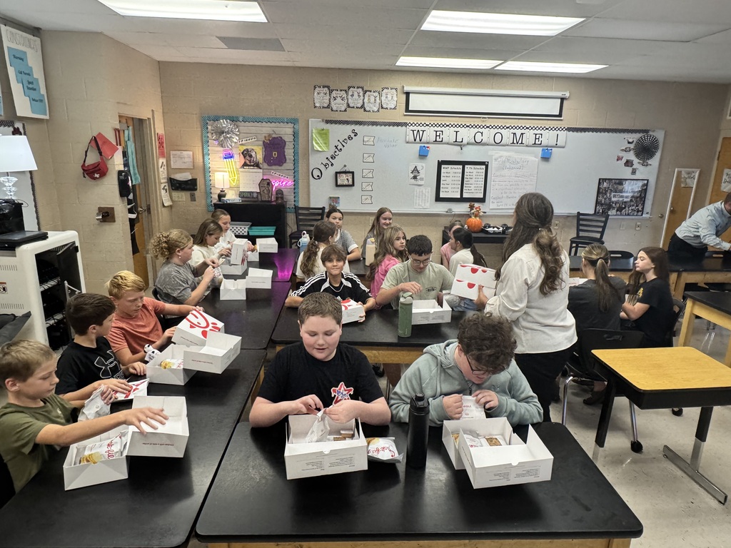 We are excited to share that Westside Middle School is the only middle school in our area nominated for the Chick-fil-A Leadership Academy! Through this opportunity, our Student Council will participate in lessons, games, and activities designed to develop leadership skills while emphasizing gratitude, integrity, and the importance of making a positive difference. A special thank you to Chick-fil-A Jonesboro owners Tyler and Taylor Mitchell, along with Senior Director Logan Sawyers, for providing these valuable resources and investing in our students! We appreciate your support in helping develop our future leaders!