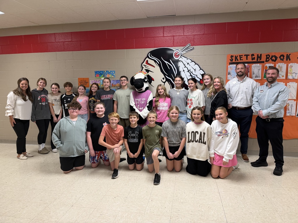 We are excited to share that Westside Middle School is the only middle school in our area nominated for the Chick-fil-A Leadership Academy! Through this opportunity, our Student Council will participate in lessons, games, and activities designed to develop leadership skills while emphasizing gratitude, integrity, and the importance of making a positive difference. A special thank you to Chick-fil-A Jonesboro owners Tyler and Taylor Mitchell, along with Senior Director Logan Sawyers, for providing these valuable resources and investing in our students! We appreciate your support in helping develop our future leaders!
