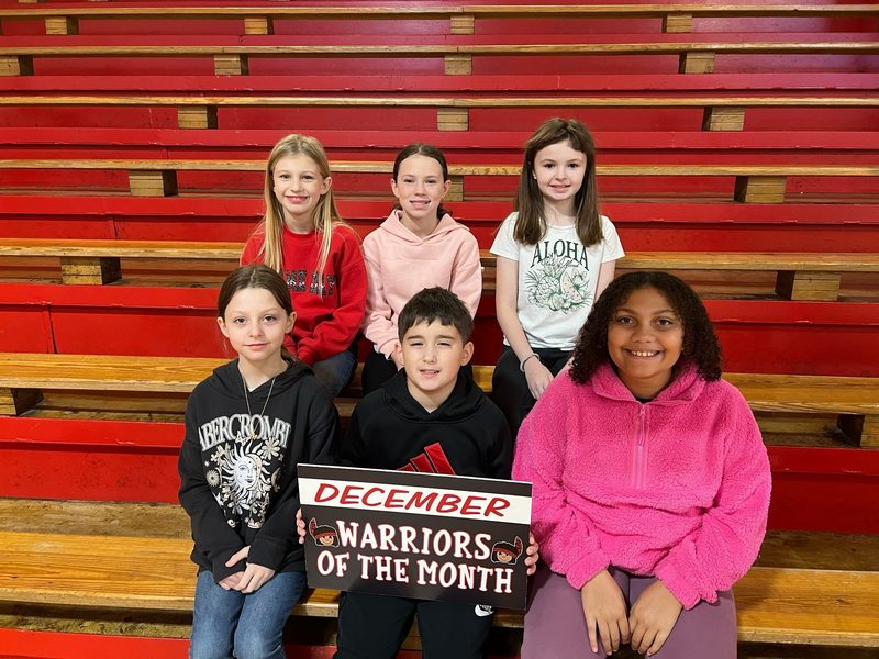 STUDENT OF THE MONTH FOR DECEMBER 2025