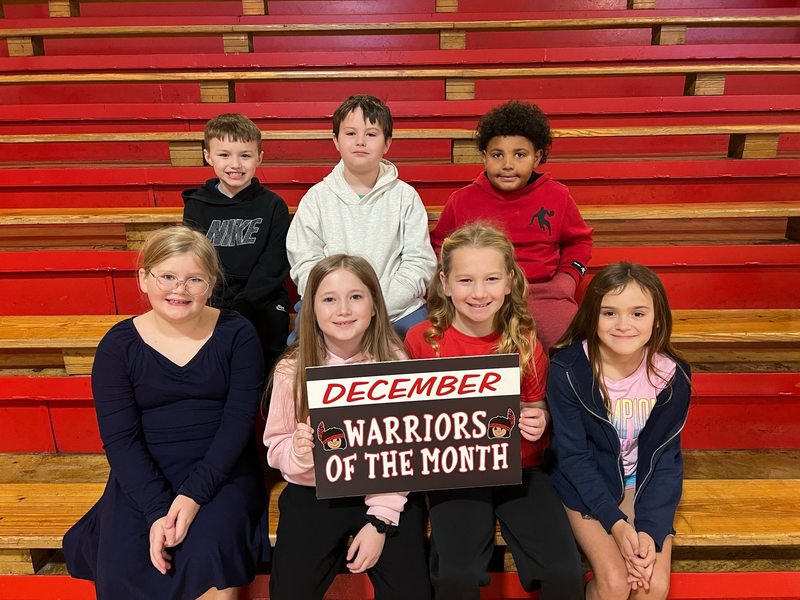 STUDENT OF THE MONTH FOR DECEMBER 2025