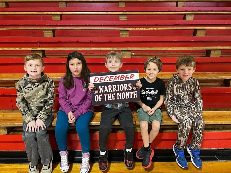 STUDENT OF THE MONTH FOR DECEMBER 2025