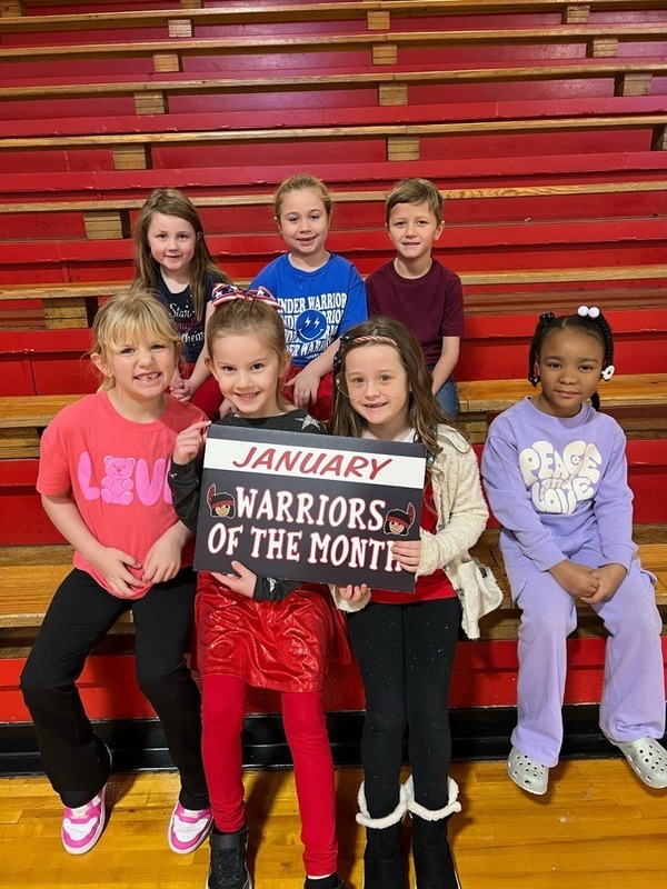 January Warriors of the Month!