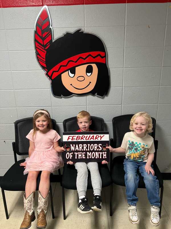 Westside February Students of the Month!  Congratulations to these outstanding Lil Warriors for being recognized as our February Students of the Month! ❤️🤍