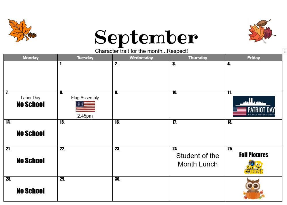 calendar