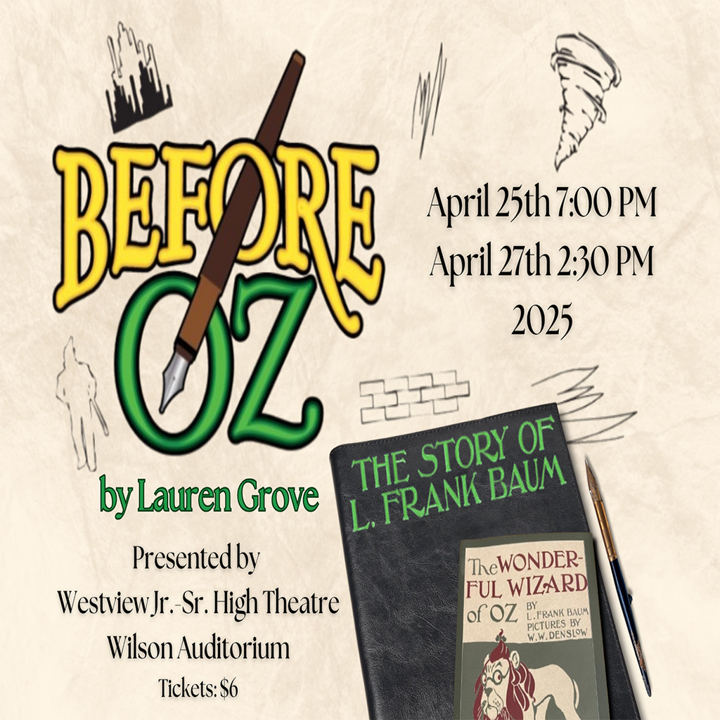 Before Oz Play Flyer: The Story of L. Fank Baum