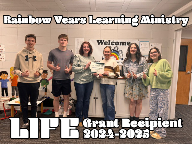 Rainbow Years Learning Ministry LIFE Grant Recipient 2024-2025