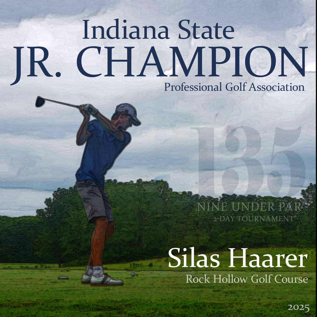 Silas Haarer Indiana State Junior PGA Champion 2025