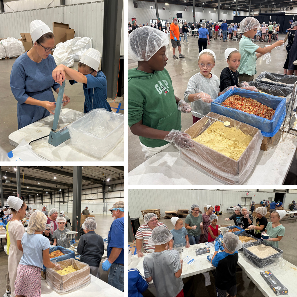 students working at FMSC