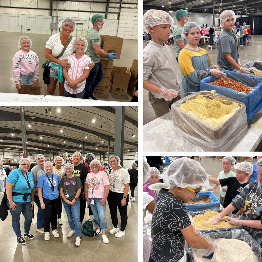 students working at FMSC