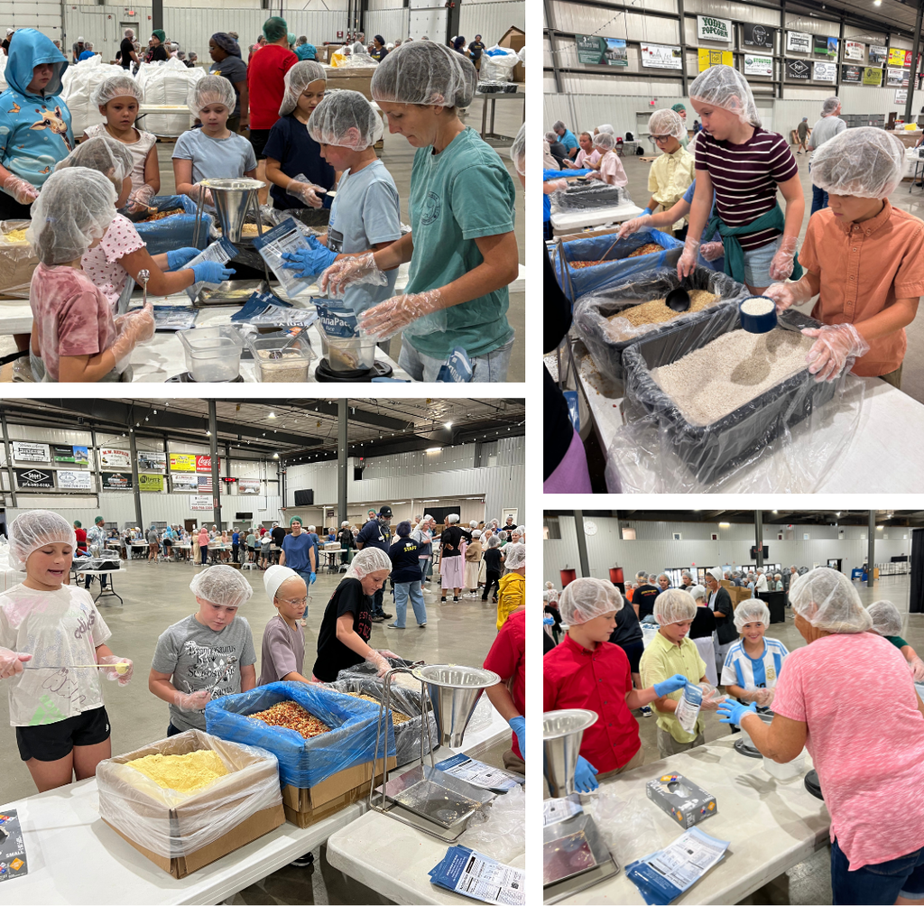 students working at FMSC