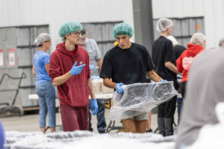 Brody Barton Noah Bontrager Feed My Starving Children